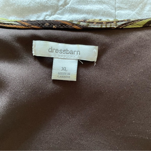 DRESS BARN,  FLORAL BLOUSE, SIZE:XL - Picture 11 of 12